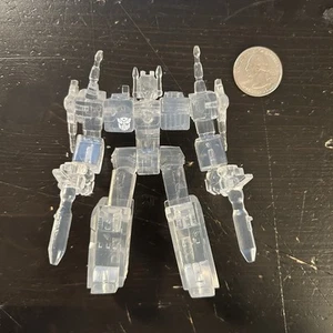 Transformers 3 inch loose Figure SCF Metroplex Clear Act 4 PVC rare1 arm PT - Picture 1 of 3