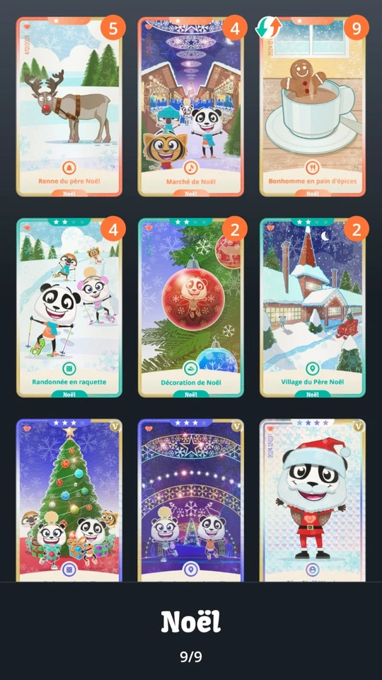 WeWard Wardy Étoiles Album Noel Vintage Carte au choix - Imagen 1 de 1