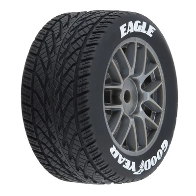 Pro-Line Racing Goodyear Eagle Rain Tire F/R MTD Grey for Losi NASCAR Race Car 4 - Image 1 of 4