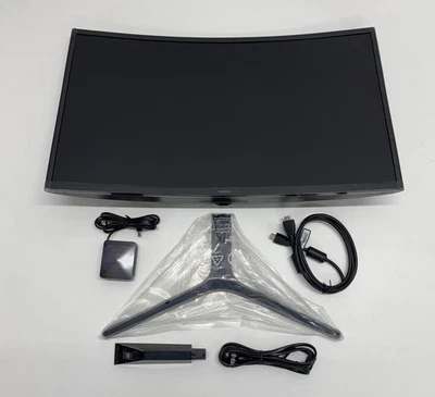 SAMSUNG 27" Essential S3 (S36GD) Series FHD 1800R Curved - Image 1 of 4