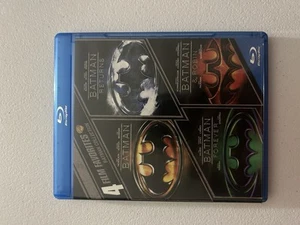 Batman Blue- Ray Four Film Favorites. Batman, Batman Returns, Batman Forever,... - Picture 1 of 3