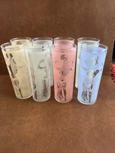 MCM AÑOS 50 TOM COLLINS ESMERILADO SERPIENTE ENCANTO/BAILARINA DEL VIENTRE (8) - Imagen 1 de 4