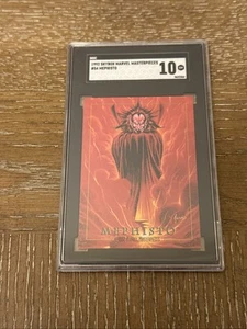 1992 Marvel Masterpieces Mephisto #54 SGC 10 GEM MINT  *RARE!!!* - Picture 1 of 2