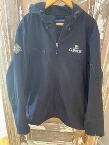 Guinness Port Authority Black Performance outdoor Winter Jacket for Men Size 2xl - Picture 1 of 14