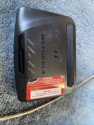 Motorola 3360 (581211-003-00) 24 Mbps DSL High Speed Modem LNIB - Image 1 of 4