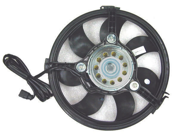 Conjunto de ventilador condensador de aire acondicionado para Audi A8 Volkswagen Passat Foto 1 de 2