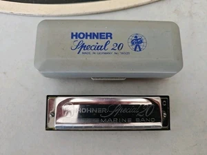 VTG HOHNER SPECIAL 20 MARINE BAND Key OF C 10 Hole PREOWNED - Picture 1 of 11