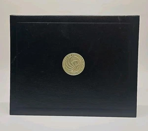 UCF University of Central Florida Josten supporto diploma cover pelle nera oro - Foto 1 di 16