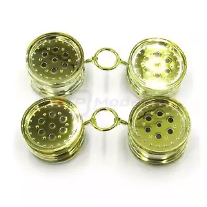Ruedas chapadas en oro Tamiya 58054 Super Shot/2012/Hotshot 9335020/19335020 (F&R) - Imagen 1 de 2