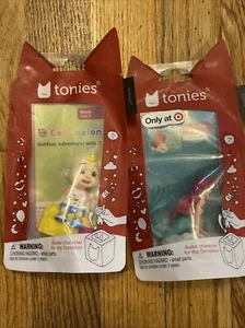 Tonies Characters Lot Of 2 Ariel Cocomelon Disney NIP New - Picture 1 of 2