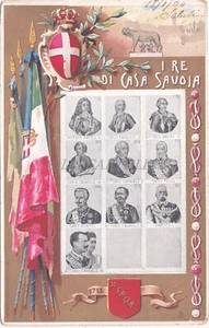 SAVOIA - I Re di Casa Savoja, Cartolina 1904 - Picture 1 of 2