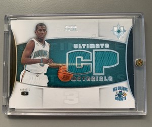 2007-08 NBA Ultimate Collection Chris Paul Game-Used Patch Jersey Card Mint