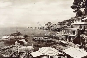 Cartolina - Nervi - Bagni - 1950 ca. - Foto 1 di 2