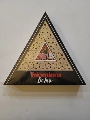 TRIOMINOS DE LUXE BY GOLIATH Netherlands Holland RARE VINTAGE 1989 NEW SEALED - Image 1 of 4