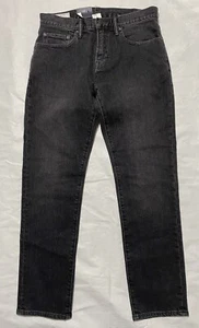 Gap Slim Fit Jeans Men's Size 29x30 Straight Leg Washed Black Stretch Denim NWT - Picture 1 of 6