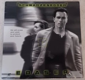 Eraser Laserdisc starring Arnold Schwarzenegger ** Buy 3 Get 1 FREE - Picture 1 of 3