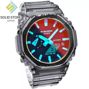 CASIO G-SHOCK GA-2100TLS-8AJF BEACH TIME LAPSE Series Watch Gray Skeleton 45.4mm - Picture 1 of 13
