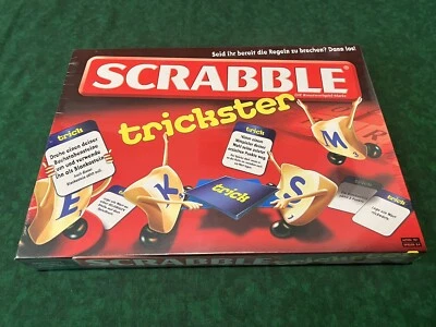 New - Mattel Scrabble Trickster, Legespiel Deutsch Dutch German Version R3076-0 - Image 1 of 3