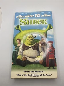 VHS Shrek Special Edition Ogre 2001 Tape Mike Myers Eddie Murphy Cameron Diaz - Bild 1 von 7