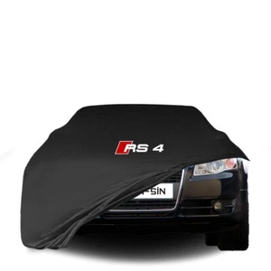 AUDİ A4 B7 (2004-2008) SEDAN Custom Fit İndoor Car Cover W/logo Red Black Gray - Bild 1 von 36