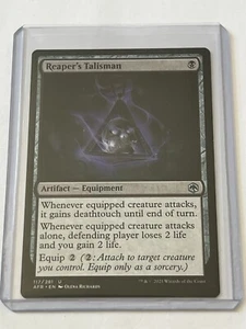 Reaper's Talisman 117 Magic The Gathering D&d Forgotten Realms 2021 como nuevo - 9,0 + sin lámina - Imagen 1 de 13