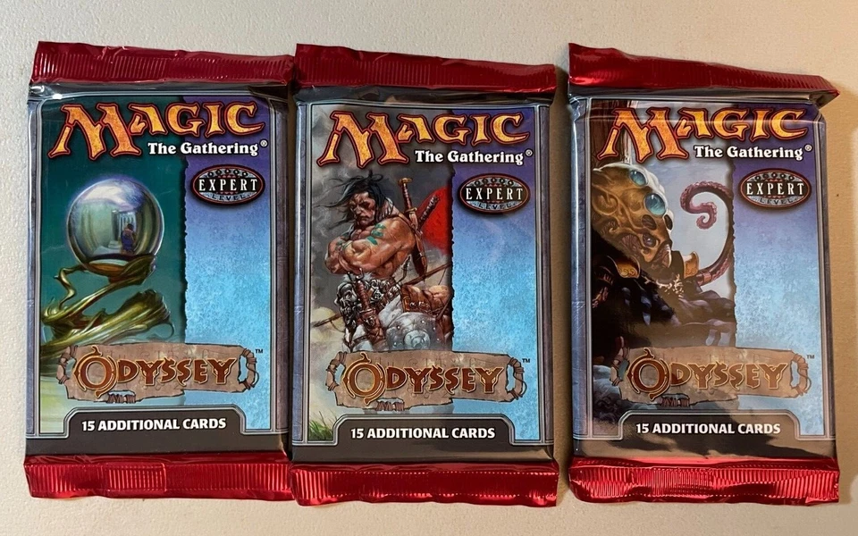 3 Packs / ODYSSEY / Sealed / Unsearched Booster Packs - Image 1 of 1