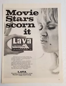 Vintage LAVA Hand Soap print ad from a 1967 LIFE magazine; FREE Shipping! - Picture 1 of 2