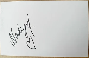 ORIGINAL AUTOGRAPH NADIYA BYCHKOVA Strictly Come Dancing - Picture 1 of 1