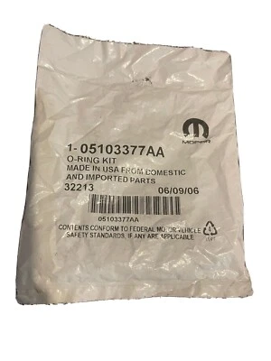 Mopar (05103377AA) Fuel Injector O-Ring Kit-VIN:R Mopar - Imagem 1 de 3