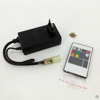 TELECOMANDO STRISCIA Strip LED RGB 220 V DIMMER Centralina CONTROLLER 🔴🟢🔵 ⭐ - Immagine 1 di 4