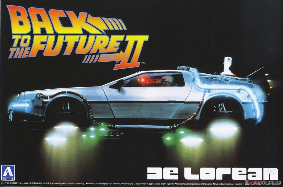 1/24 DELOREAN BACK TO THE FUTURE II AOSHIMA 059173 - Immagine 1 di 1