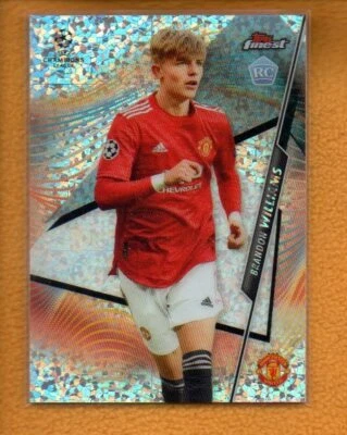 Brandon Williams 2020-21 Topps Finest SC Rookie Speckle Refractor RC #21 /125 - Image 1 of 2