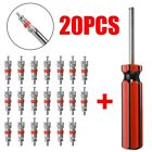 Save Money and Effort with 20x Tyre Valve Core and Practical Remover Tool