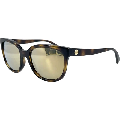 Gafas de sol de plástico para mujer Michael Kors MK2042 Bea 30067P Dk Tortoise 50-20 espejo Foto 1 de 4