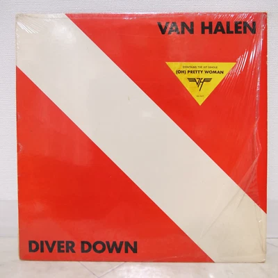 VAN HALEN / DIVER DOWN US PRESSING LP W/ INNER, SHRINK, HYPE STICKER - Image 1 of 4