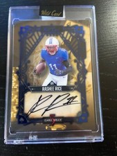 2023 Wild Card 5 Card Draw Rashee Rice Auto Rookie Card Chiefs RC SSP #1/1