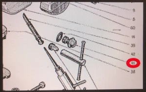 Bouchon de jet principal carburateurs ZENITH  EX - Bild 1 von 2