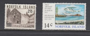 Norfolk Island Sc 28, 174, MNH. 1960 & 1974 issues, fresh, bright, VF - Picture 1 of 1