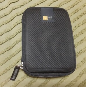 Case Logic Black Compact Portable Hard Drive Case