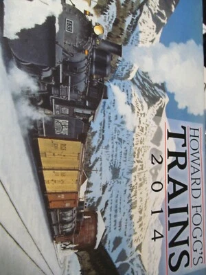 Howard Foggs 2014 Trains calender new collectors item - Image 1 of 3