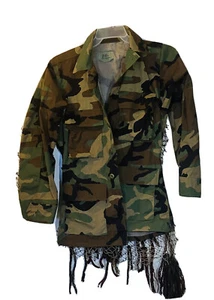 US Army Hot Weather Woodland Camo Sniper Ghille Coat Extra Small - Bild 1 von 7