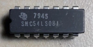T.I. SNC54LS08J Military Quad 2 Input AND Gate - NOS - Picture 1 of 1