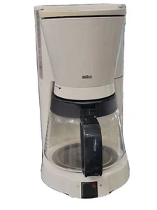 Braun Flavor Select Cafetera 12 Tazas Blanca Tipo 3095 - Usada 00 - Imagen 1 de 2