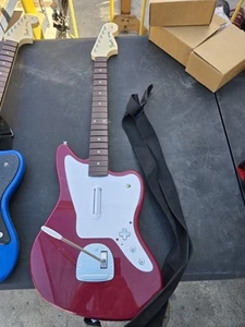 OEM ROCK BAND 4 Xbox ONE Wireless Fender Jaguar RED CANDY COLA Guitar 048-074 - Imagen 1 de 5