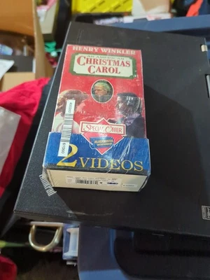 Blockbuster movie special An American Christmas Carol VHS Movie & Scrooge SEALED - Image 1 of 3