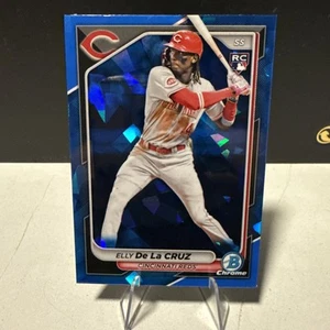 2024 Bowman Chrome Sapphire Elly De La Cruz RC Rookie #42 Reds - Picture 1 of 4