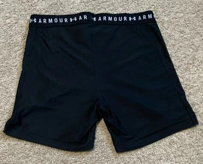 UNDER ARMOUR COMPRESSION ATHLETIC SHORTS BLACK SIZE L - Image 1 of 4