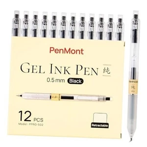 Retractable Gel Rollerball Pens, Japanese Style, Smooth Writing, Comfortable - Picture 1 of 7