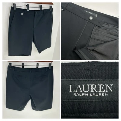 Bermudas Lauren Ralph Lauren talla 18 negras mezcla de algodón elásticas 41x10,5 Foto 1 de 4