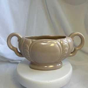 Vintage Blush Pink Mantle Vase Floral Display By Govancroft Glasgow Small - Picture 1 of 10